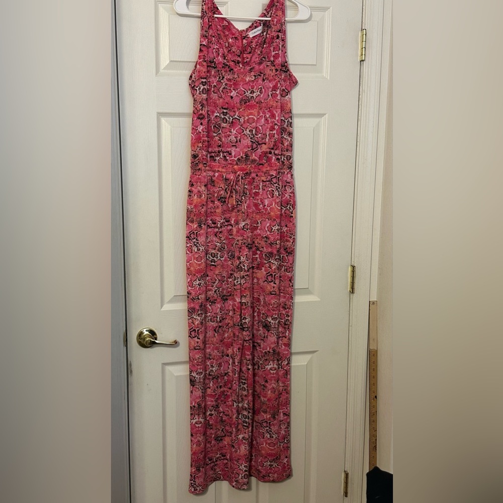 Calvin Klein Snakeskin Jumpsuit